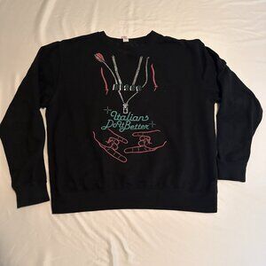 Italians Do It Better Disco Sweatshirt Size M Johnny Jewel Chromatics